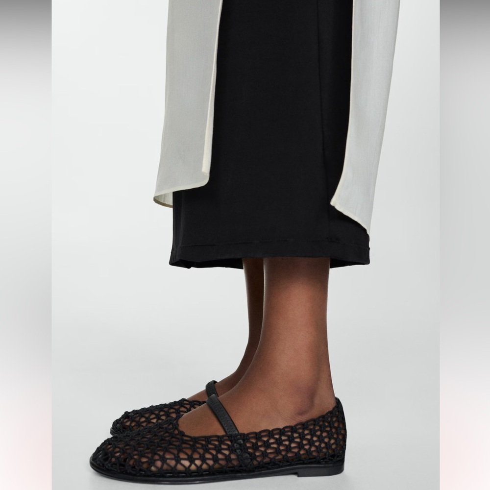 Mango BALLET MESH FLATS 7.5 - Picture 6 of 6